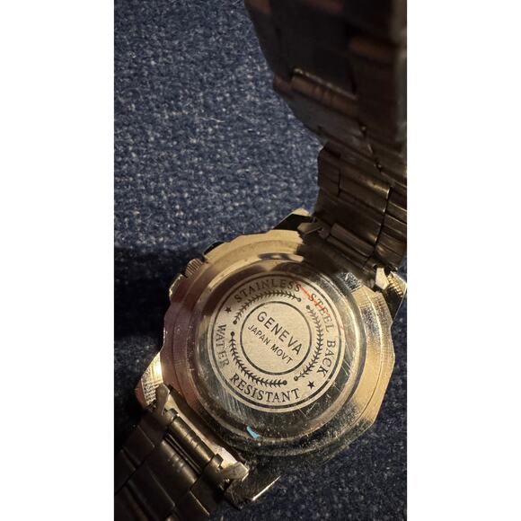 Geneva Wristwatch Water Resistant Japanese Movement main image 6